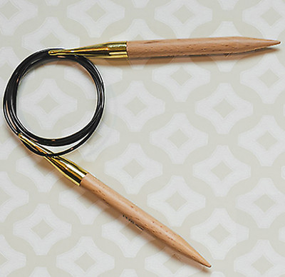 KnitPro BASIX Birchwood Circular Knitting Needle Robust And Load all Sizes