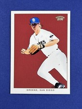 2002 Topps 206 ~ Khalil Greene ~ Red Background Variation Rookie ~ 428 ~ Padres