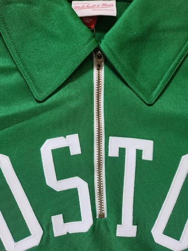 Authentic Mitchell & Ness 1962-63 Boston Celtics Shooting Shirt XL - 第 4/11 張圖片