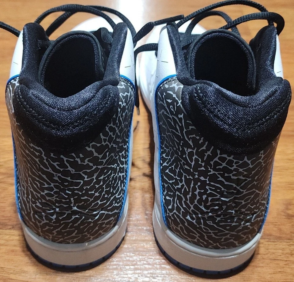 Nuevas zapatillas de baloncesto Air Jordan Illusion 705141-105 blancas/negras para hombre talla 10 Foto 4 de 4