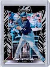 2019 Prizm Zebra Refractor A.J. Pollack 98/99 (B25) Dodgers