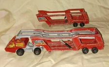 Lesney Products Super King 1978 Car Hauler K-10 Plus Extra Trailer For Parts