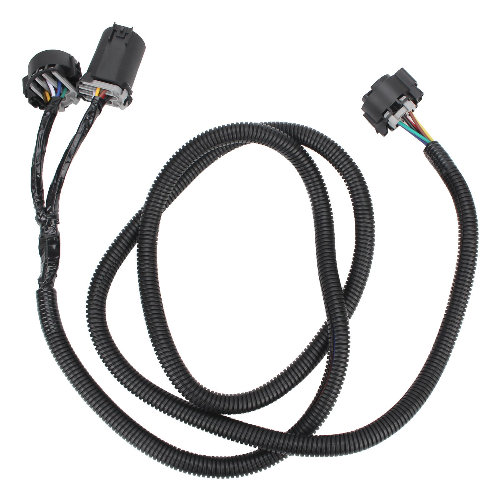 7 Pin Trailer Wiring Harness Extension Connectors Truck Bed 7 Way RV Wiring Plug - Foto 8