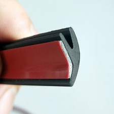 Sello de goma tira climática vidrio hueco auto ventana borde sellado tira climática