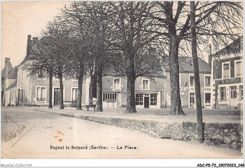 ADCP5-72-0481 - NOGENT-LE-BERNARD - la place