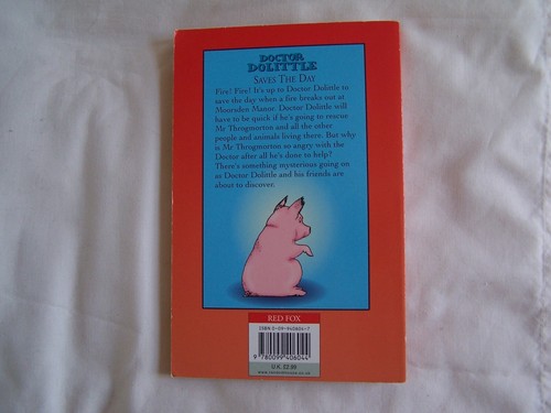 Hugh Lofting DOCTOR DOLITTLE SAVES THE DAY Paperback RED FOX 1999 - Picture 2 of 4