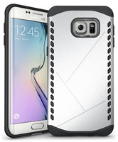 Silver Armor Shield Tpu Rubber Hard Case Cover For Samsung Galaxy S6 Edge G925 on sale Silver Armor Shield Tpu Rubber Hard Case Cover For Samsung Galaxy S6 Edge G925 on sale