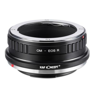    K&F Adapter, Olympus OM Objektiv auf  Canon EOS R Mount Kamera    OM-EOS R