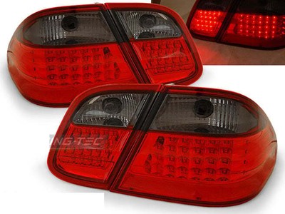 Luces traseras for Mercedes W208 CLK 97-02 Red Smoke LED Envío gratis LDME16WL X