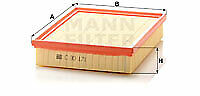 MANN-FILTER C 30 171 Air Filter for SSANGYONG - Bild 1 von 1
