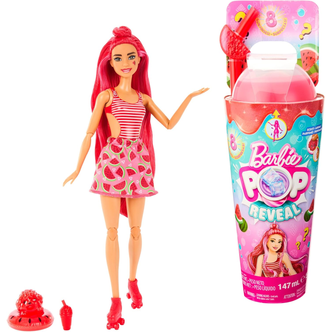 Bubble Tea Barbie Reveal Smyths Barbie Pop Reveal Fruit Series - Main Image