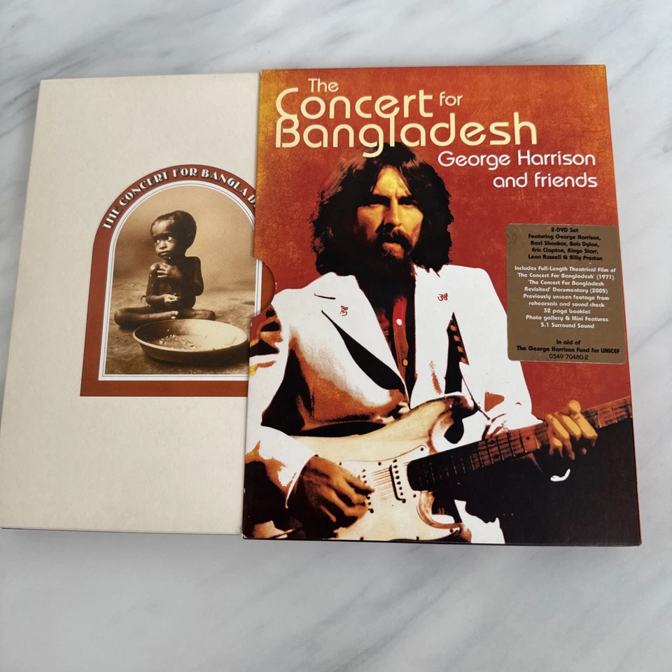 Das Konzert für Bangladesch:Georg Harrison Eric Clapton Bob Dylan 2DVD VG+ - Bild 3 von 4