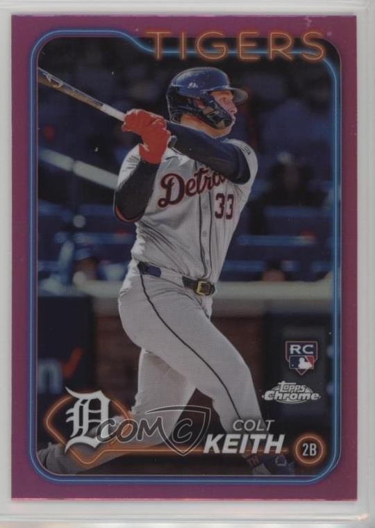 2024 Topps Chrome Pink Refractor Colt Keith #2 19yg