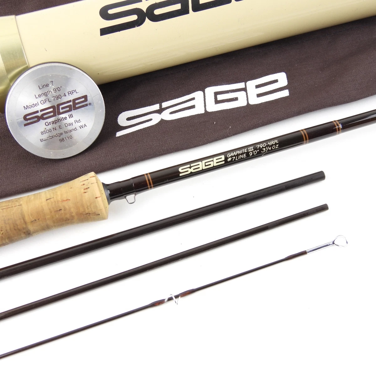 SAGE Graphite Fishing Rods Fly Fishing Rod 7 wt Line Weight