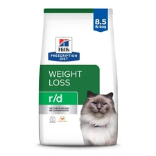 Hill's Prescription Diet r/d Weight Reduction Chicken Dry Cat Food, 8.5 lb