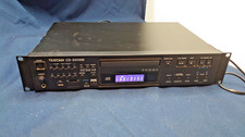 TASCAM CD-200SB Solid-State CD Player MP3 WAV WMA AAC Playback Tested W/O REMOTE