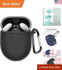 Compatible for Google Pixel Buds Pro 2022 Case Cover, Front LED Visible Ke...