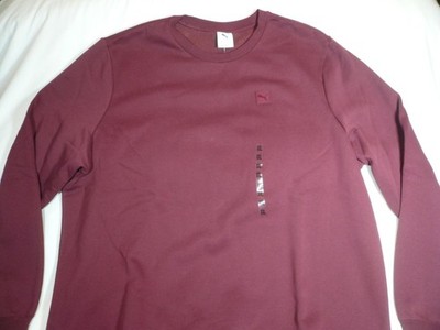 PUMA Essentials Elevated Logo Crew 2XL BRAND NEW Pullover Sweatshirt NWT XXL ESS