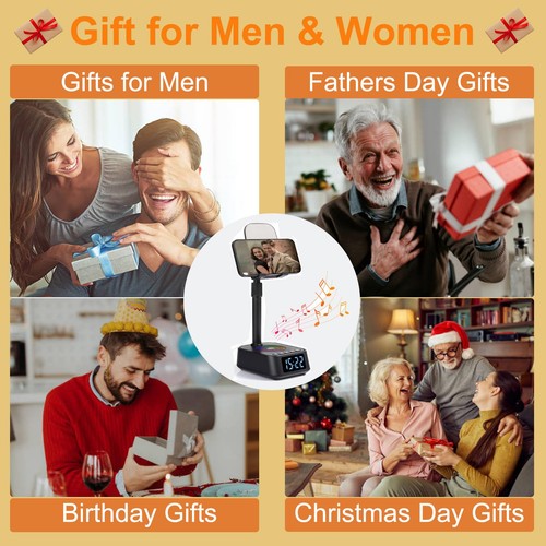 Regalos para Hombre, Soporte Ajustable Altavoz Bluetooth, Regalos Le Marido, Soporte... - Imagen 7 de 7