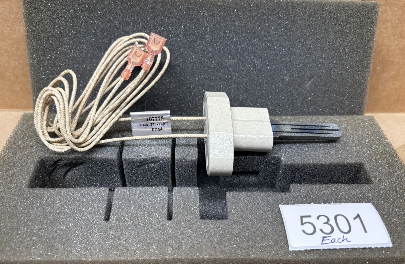Norton Hot Surface Igniter 107775 Model 271Y (1.0”) NOS