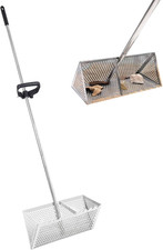 Sand Flea Rake, the Shark Tooth Screen Comes with a 16-Inch-Wide Drain Screen wi