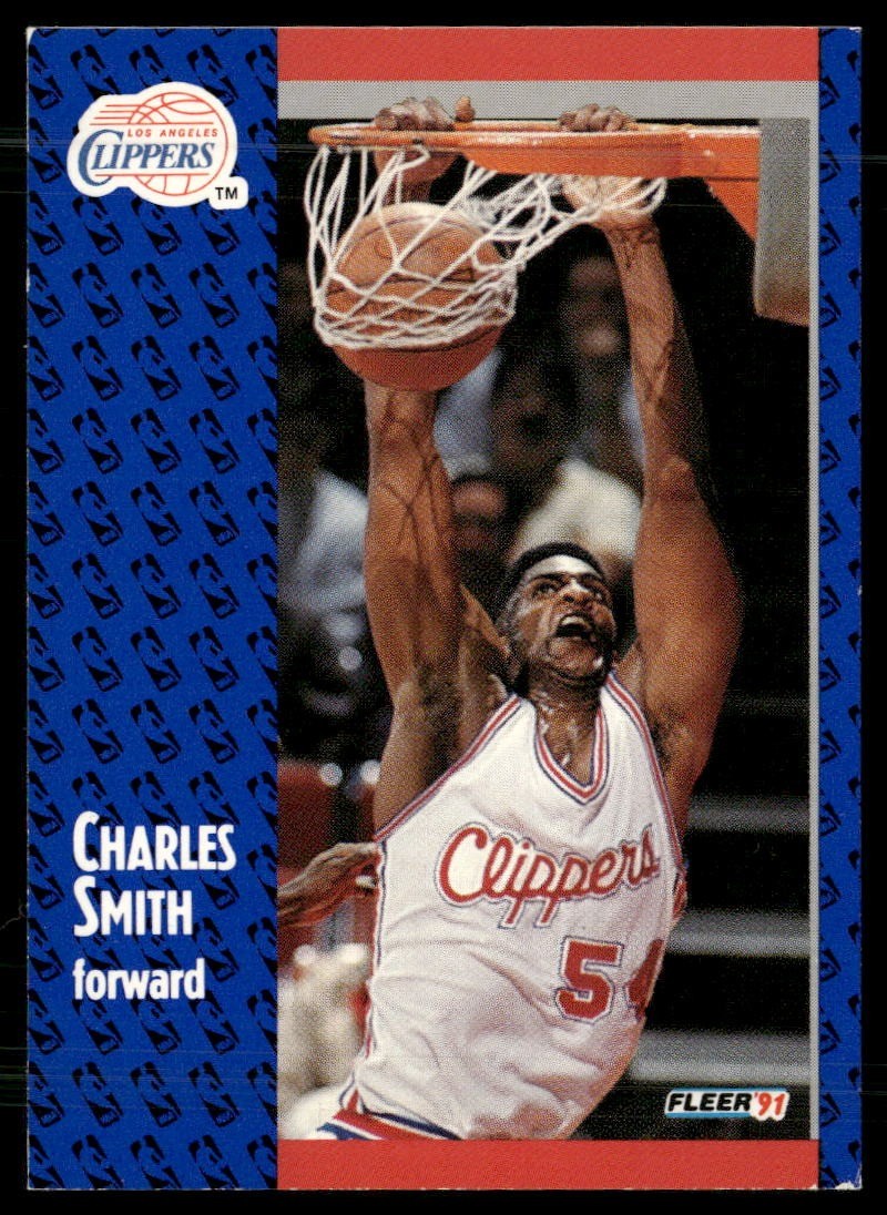 Charles Smith 1991-92 Fleer Tony's Pizza #S-83