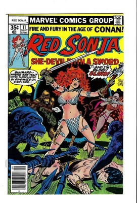 Red Sonja #11 (9.2) High Grade WHITE PAGES