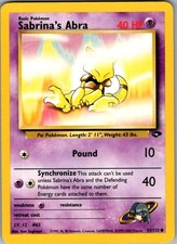 GYM CHALLENGE SABRINA'S ABRA 93/132 C POKEMON UNLIMITED MP on eBay