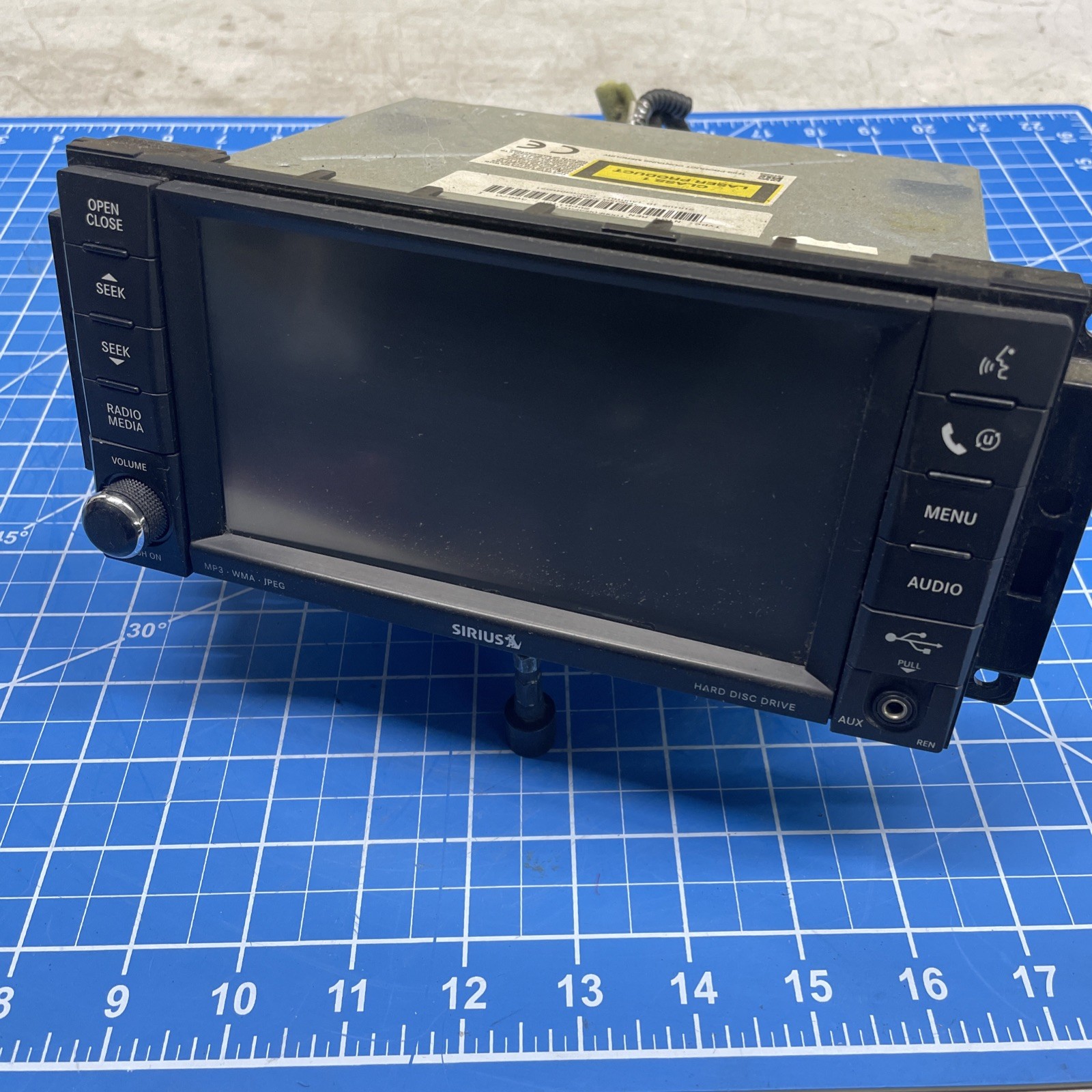 2009 2013 Chrysler Jeep Dodge MyGig GPS Navigation Radio MP3 DVD Sirius Player