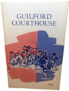 3x5 Embroidered Sewn Guilford Courthouse Synthetic Cotton