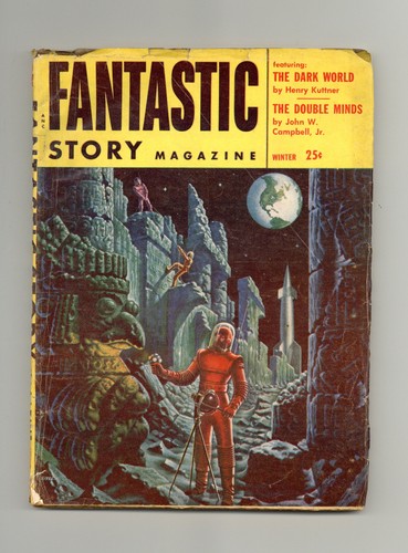 Fantastic Story Magazine Pulp Jan 1954 Vol. 6 #3 VG- 3.5 Low Grade