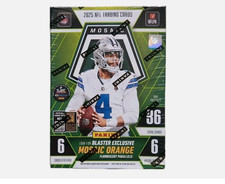 2025 Panini Mosaic Football Factory Sealed Blaster Box! STAINED GLASS-MICRO?!?!