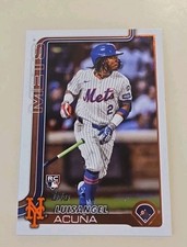 2025 Topps Series 2 Luisangel Acuna RC Rookie New York Mets #524
