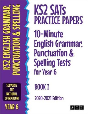 STP Books KS2 SATs Practice Papers 10-Minute English Grammar, Punc (Taschenbuch)