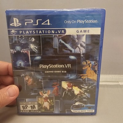 PlayStation VR Demo Disc 2.0 (Sony PlayStation 4, 2017) Sealed and New