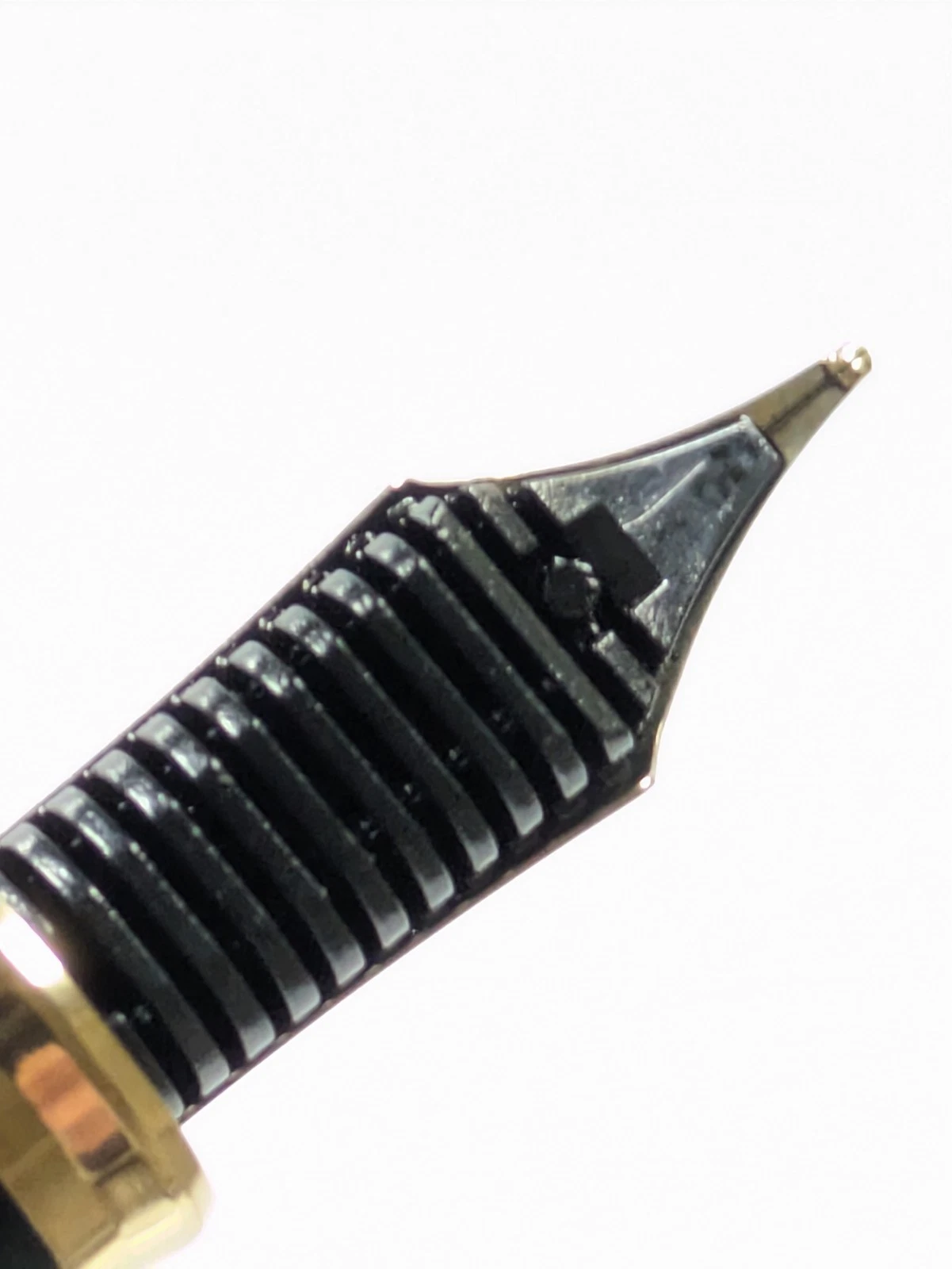 Vtg Urushi Black Gt Sailor Fountain Pen - Steel Tigp M Nib - product detail image 3