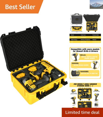 #ad Dewalt Impact Drill Driver Storage Case Pressure Resistant amp; Waterproof Design $67.44