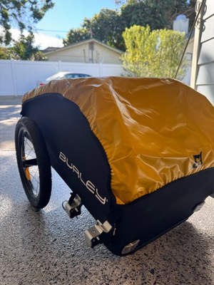 #ad Burley Nomad bike Trailer Aluminum Folds Detachable Wheels excellent condition $299.00