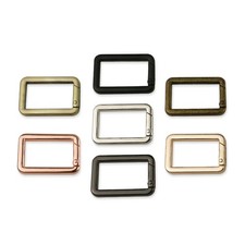 Bag Clasp Square Spring Coil Swivel Trigger Clips For Bag Chain Strap 16 19 32mm