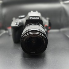 Canon Rebel T100 EOS 4000D DSLR Camera w/ 18-55mm III Lens Battery Charger Strap