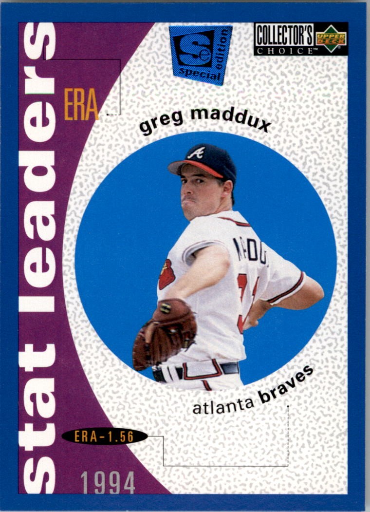 1995 Collector's Choice SE #142 Greg Maddux STL - BB