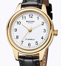 Mechanische Regent Damenuhr F-1569 Edelstahl 5 ATM WR UVP* 148,00 EUR Handaufzug