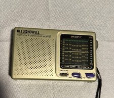 Bell Howell FM MW SW 9 Band World Receiver Radio Tested Working