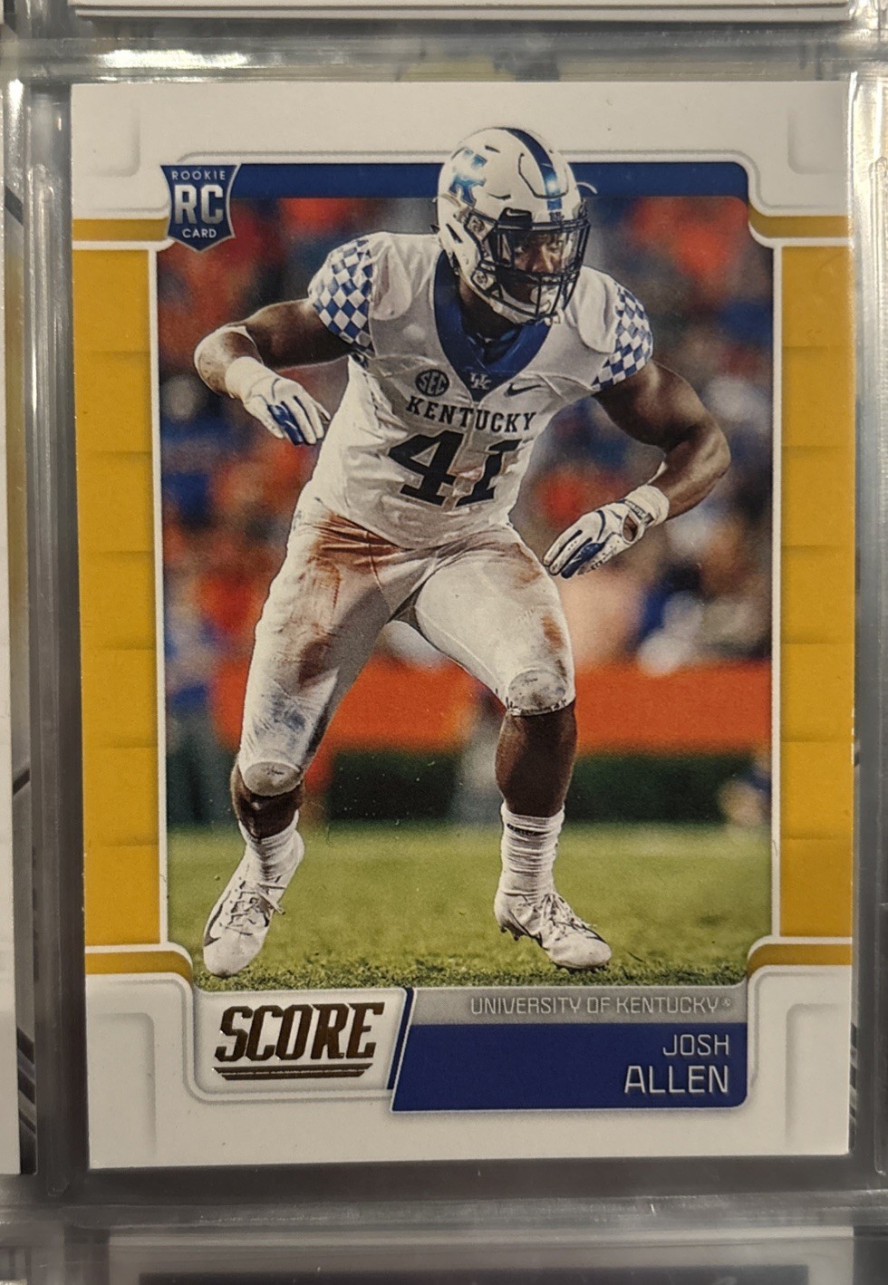 2019 Score - Rookies Josh Hines-Allen #364 Gold (RC)