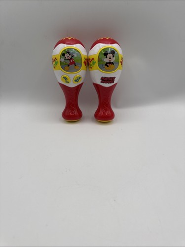 Hard To Find Disney’s Mickey Mouse  Musical Maracas  in Excellent Shape