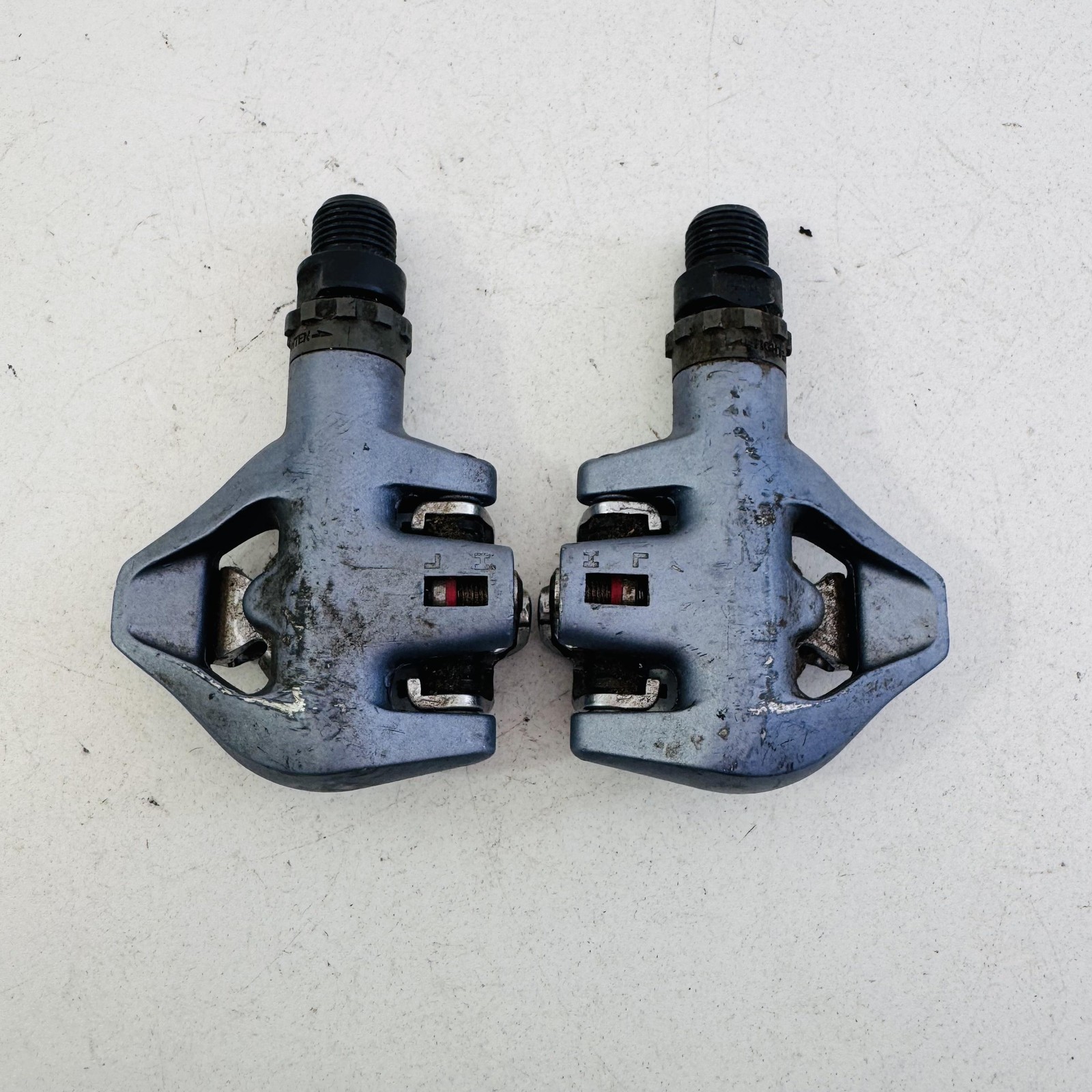 Shimano PD-A515 SPD Clipless Bike Pedals Pair 9/16 In Gray R