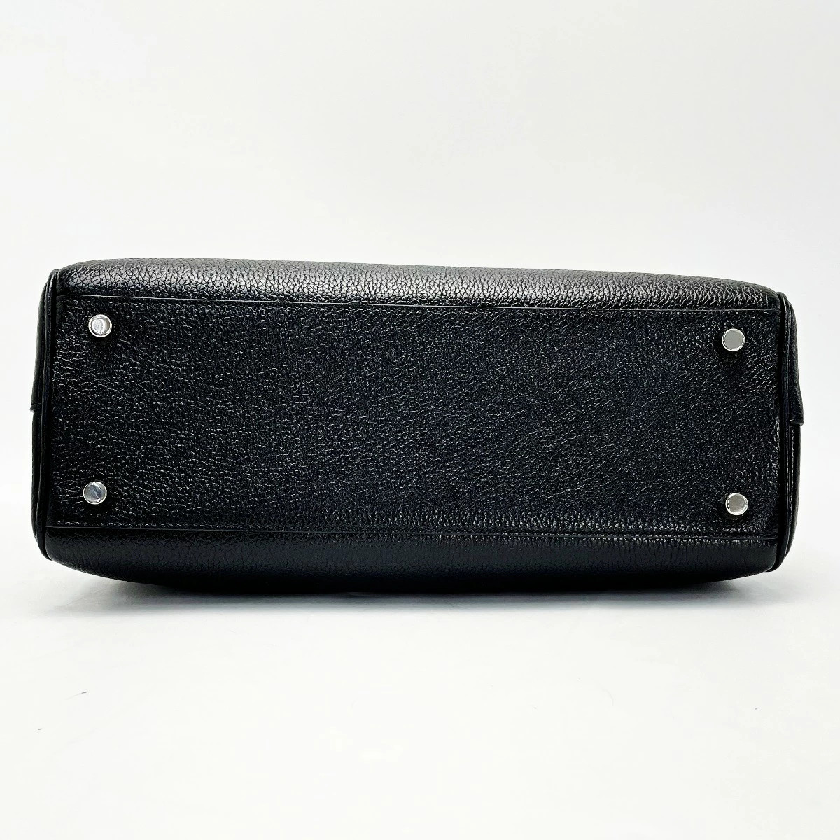 GUCCI Zumi Top Handle Bag Black Leather Shoulder | eBay