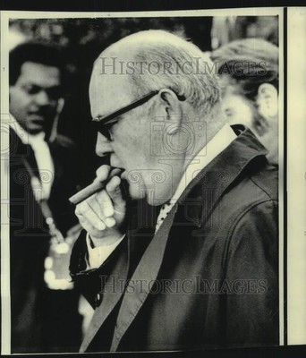 1973 Press Photo Claude C. Wild, Jr., vice-president of Gulf Oil Corporation
