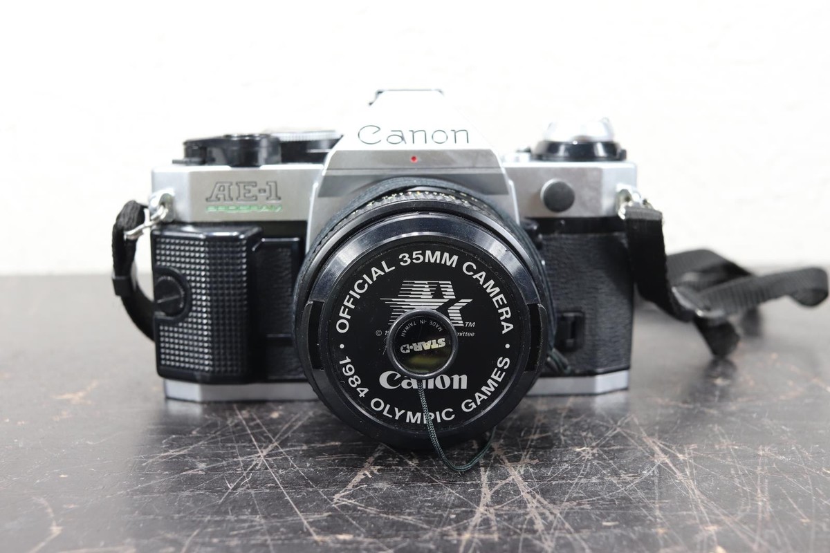 Vintage Canon AE-1 Program Film Camera FD 50mm 1:1.8 Lens | eBay