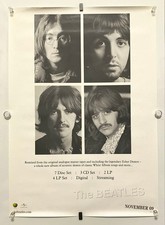 Beatles / White Album 2009 Japan Original Promo Poster A2 16x23in 420x594mm